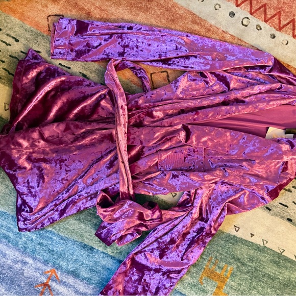 Savage X Fenty Other - Purple Velvet Savage X Fenty ***MEN//WOMEN*** Robe Size Small UNISEX